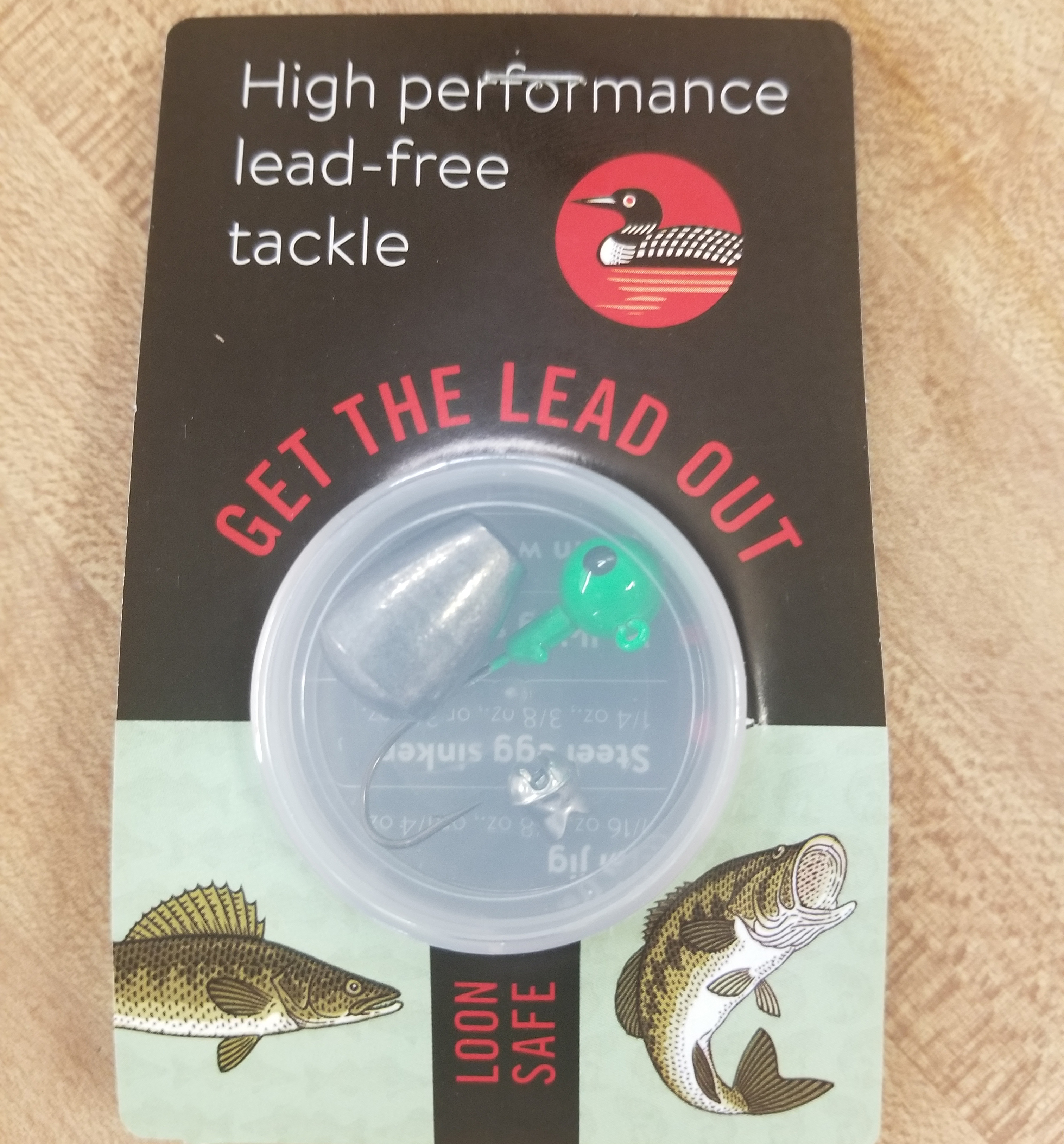 Free lead fishing tackle exchange
