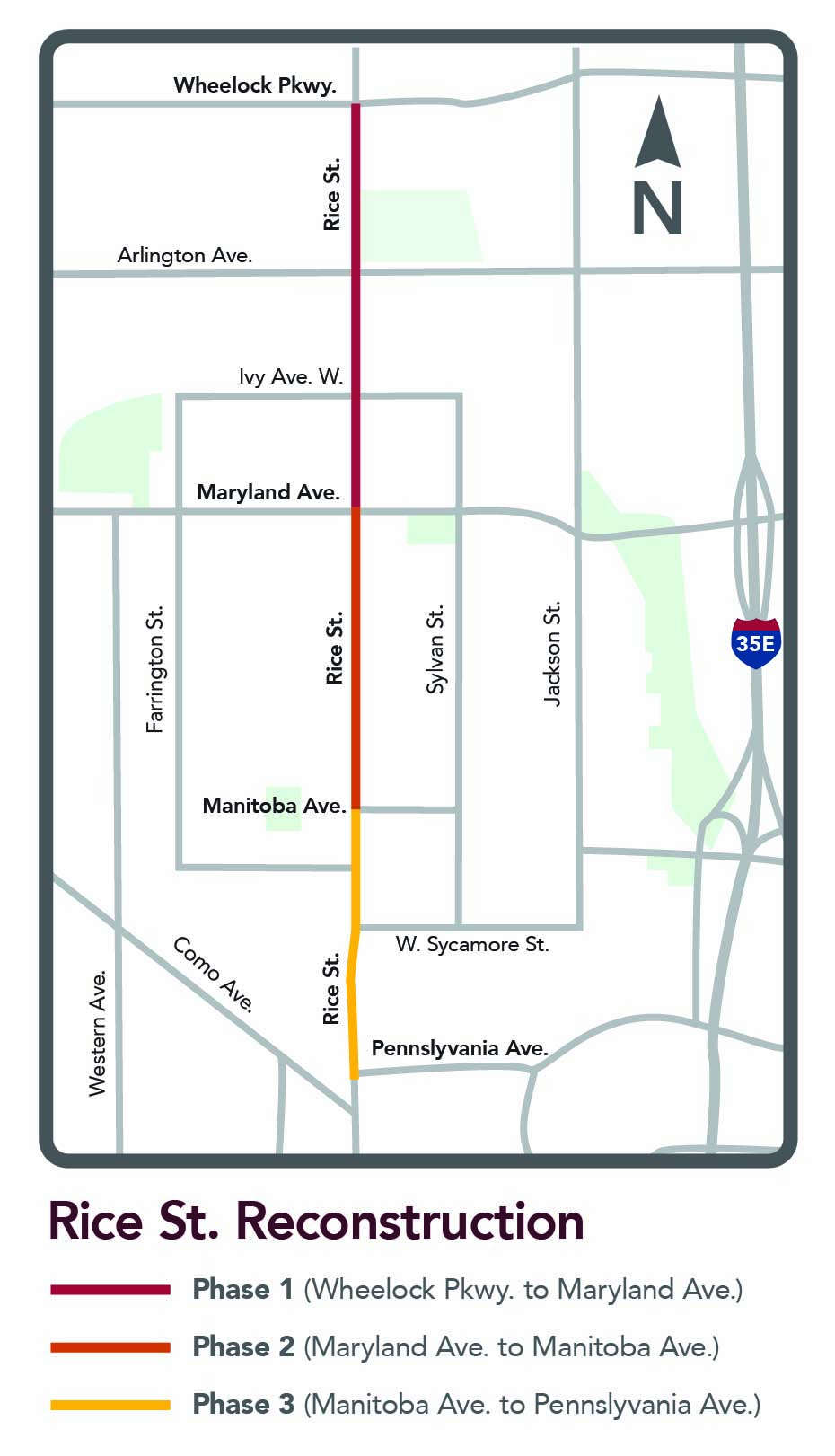 Rice Street Reconstruction | Ramsey County