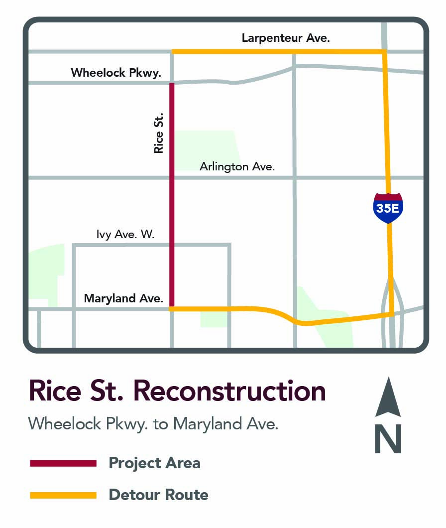 Rice Street Reconstruction | Ramsey County